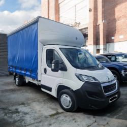 **(ONLY 102K MILEAGE)** 2021 PEUGEOT BOXER 335 L4 140BHP 2.2 DIESEL XLWB CURTAIN SIDER