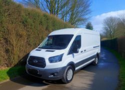 *(ONLY 108K MILEAGE)*2019 FORD TRANSIT 350 TDCI 130BHP LWB RWD DIESEL VAN >-NO VAT ON HAMMER-<