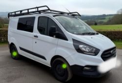 2018 FORD TRANSIT CUSTOM 300 CREW VAN L2H1 – 2.0 TDCI 130 BHP