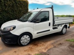 **(ONLY 92K MILEAGE)** 2021 FIAT DOBLO 1.6 MULTIJET WORKUP ALLOY DROPSIDE 6-SPEED MANUAL