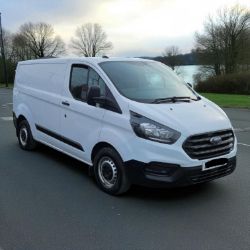**(ONLY 65K MILEAGE)** 2020 FORD TRANSIT CUSTOM 300 LEADER TDCI SWB PANEL VAN>-NO VAT ON HAMMER-<