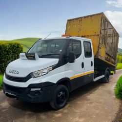 2017 IVECO DAILY 50C15D CREW CAB CAGED TIPPER L2H1 MWB