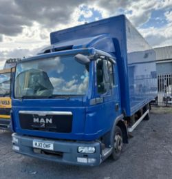 MAN TGL 7.5TON TRUCK BOX BODY MOT MARCH 2026