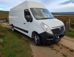 2016 VAUXHALL MOVANO R3500 L4H3 CDTI DRW – 280K MILES – BUSINESS EDITION