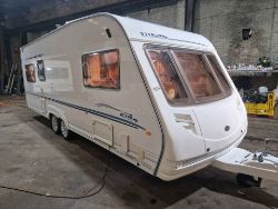 2006 STERLING SWIFT TREKKER 5-BERTH TWIN AXLE TOURING CARAVAN >>--NO VAT ON HAMMER--<<