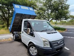 2012 FORD TRANSIT 100 T300 RWD TIPPER >>--NO VAT ON HAMMER--<<