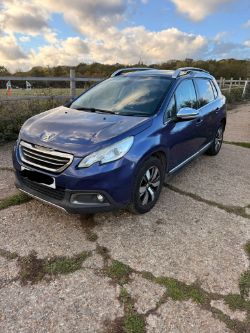 2014 PEUGEOT 2008 ALLURE 1.2 PETROL MANUAL – BLUE >>--NO VAT ON HAMMER--<<