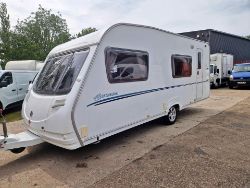 2009 STERLING EUROPA 540 – 6 BERTH TOURING CARAVAN >>--NO VAT ON HAMMER--<<