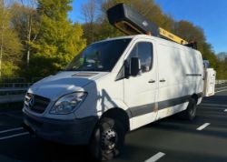 2012 (12 REG) MERCEDES-BENZ SPRINTER 513 CDI MWB CHERRY PICKER