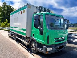 2013 IVECO EUROCARGO 7.5 TON AUTOMATIC FRIDGE TRUCK >>--NO VAT ON HAMMER--<<