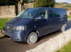 2012 VOLKSWAGEN TRANSPORTER 2.0 TDI 140PS KOMBI LWB 5-SEATER WINDOW >>--NO VAT ON HAMMER--<<