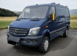 2017 MERCEDES-BENZ SPRINTER 316CDI MWB 4X4 160BHP MANUAL VAN