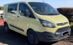 2016/16 FORD TRANSIT CUSTOM 2.0 TDCI 105PS FACTORY 6-SEATER DOUBLE CAB