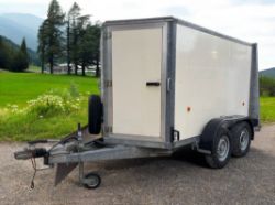 IFOR WILLIAMS BV85G BOX TRAILER>>--NO VAT ON HAMMER--<<