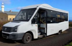 2013 VOLKSWAGEN CRAFTER CR50 LWB MINIBUS – MELLOR CONVERSION