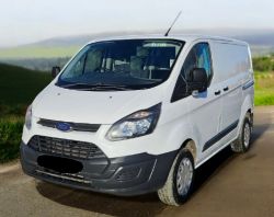 2017 (17 PLATE) FORD TRANSIT CUSTOM 290 TDCI SWB DIESEL VAN >>--NO VAT ON HAMMER--<<