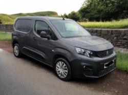 2019 PEUGEOT PARTNER PROFESSIONAL 1.6 HDI >>--NO VAT ON HAMMER--<<