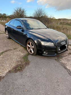 2011 AUDI A5 S LINE 2.7 TDI CVT – BLACK >>--NO VAT ON HAMMER--<<