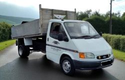 **(ONLY 92K MILEAGE)** 2000 FORD TRANSIT 190 LWB PICK UP>>--NO VAT ON HAMMER--<<