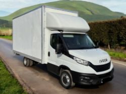 2021 IVECO DAILY 3.0 35-160 EURO 6 TWIN REAR WHEEL LUTON BOX VAN>>--NO VAT ON HAMMER--<<
