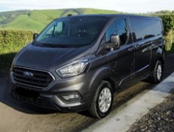 **(ONLY 77K MILEAGE)** 2020 (20 PLATE) FORD TRANSIT CUSTOM 300 LIMITED LWB 130BHP AUTOMATIC