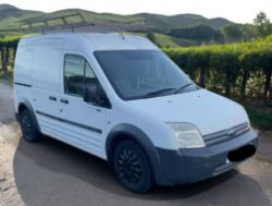 2007 FORD TRANSIT CONNECT HIGH ROOF CREW VAN L TDCI 90PS>>--NO VAT ON HAMMER--<<