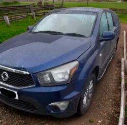 2014 SSANGYONG KORANDO SPORTS EX AUTO DOUBLE CAB PICKUP>>--NO VAT ON HAMMER--<<