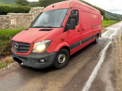 2014 MERCEDES-BENZ SPRINTER 313 CDI LWB FRIDGE VAN – 1 OWNER