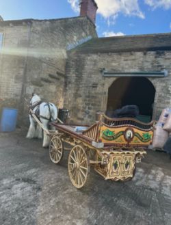 3/4 HORSE DRAY – 4-WHEELER>>--NO VAT ON HAMMER--<<
