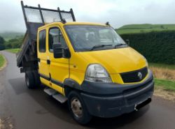 2009 RENAULT MASCOTT 150 CREW CAB TIPPER>>--NO VAT ON HAMMER--<<