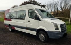 2010 VOLKSWAGEN CRAFTER 50 BLUE TDI 17-SEAT MINIBUS – 60 REG