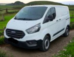 **(ONLY 65K MILEAGE)** 2020 FORD TRANSIT CUSTOM 300 LEADER TDCI SWB DIESEL >>--NO VAT ON HAMMER--<<