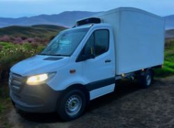 **(ONLY 48 K MILEAGE)** 2021 MERCEDES-BENZ SPRINTER PROGRESSIVE FRIDGE/FREEZER CHASSIS
