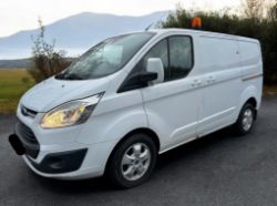 2017 (17) FORD TRANSIT CUSTOM 130 BHP L2H1 LIMITED WORKSHOP VAN