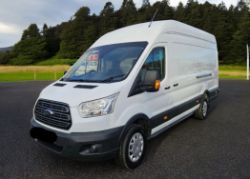 **(ONLY 81 K MILEAGE)** 2019 FORD TRANSIT 350 L4H3 TREND TDCI 130 RWD>>--NO VAT ON HAMMER--<<