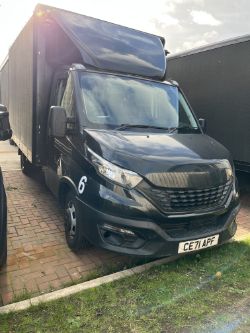 ONLY 92K MILES - BUSINESS ON WHEELS - 2022 IVECO DAILY DIGITAL ADVERTISING VAN & GENERATOR