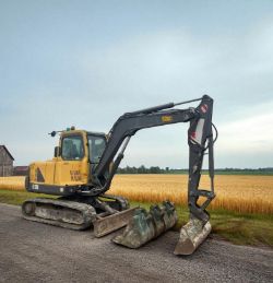 VOLVO EC55B MIDI EXCAVATOR – 5 TON – 2004