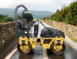 2003 BOMAG BW 120 AD-3 DOUBLE DRUM VIBRATING ROLLER