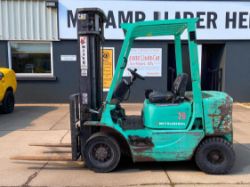 MITSUBISHI FD20K FORKLIFT TRUCK >>--NO VAT ON HAMMER--<<