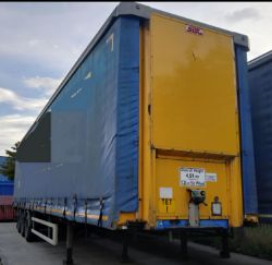 SDC TRI AXEL CURTAIN SIDE TRAILER; YEAR: 01/05/2012; LENGTH: 13,700MM; WIDTH: 2,550MM; COUPLING