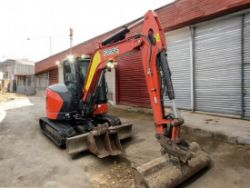 2020 KUBOTA U56-5 MINI EXCAVATOR (5.6 TON) WITH 3 BUCKETS & QUICK HITCH