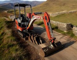 2017 KUBOTA KX015-4 MINI EXCAVATOR