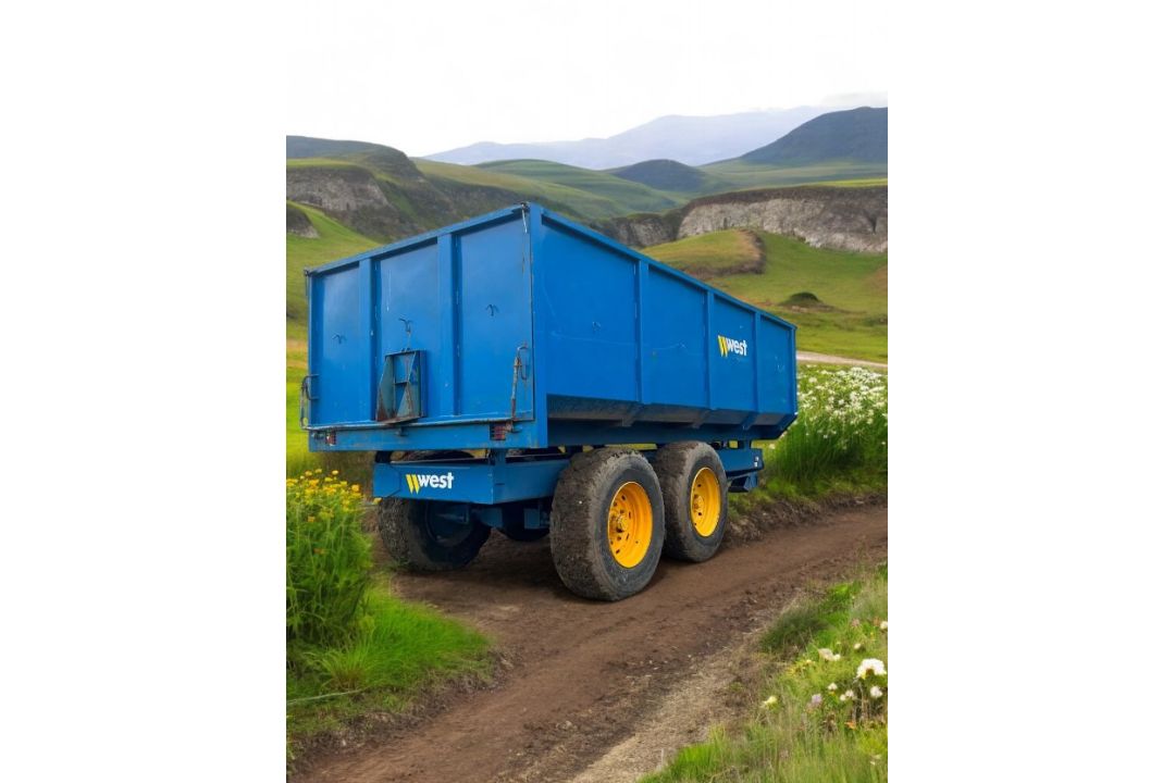WEST 10 TON GRAIN TRAILER - Image 2 of 6