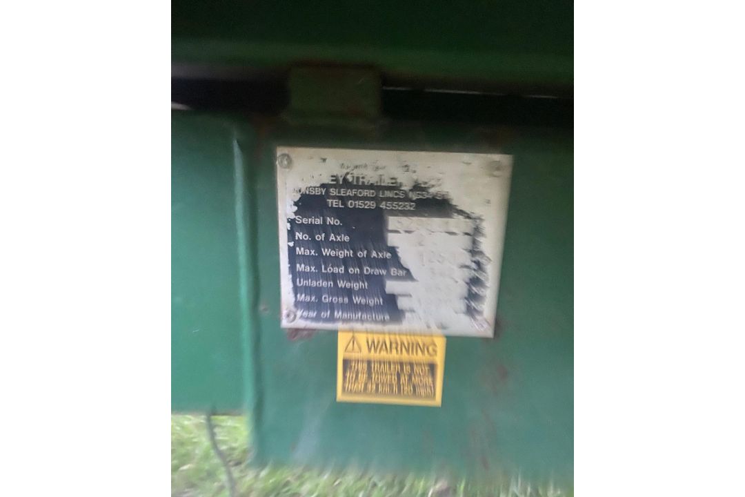 BAILEY 14 TON GRAIN TRAILER - Image 6 of 6