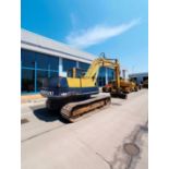 KOMATSU PC150 EXCAVATOR / DIGGER – WITH GRADING BUCKET