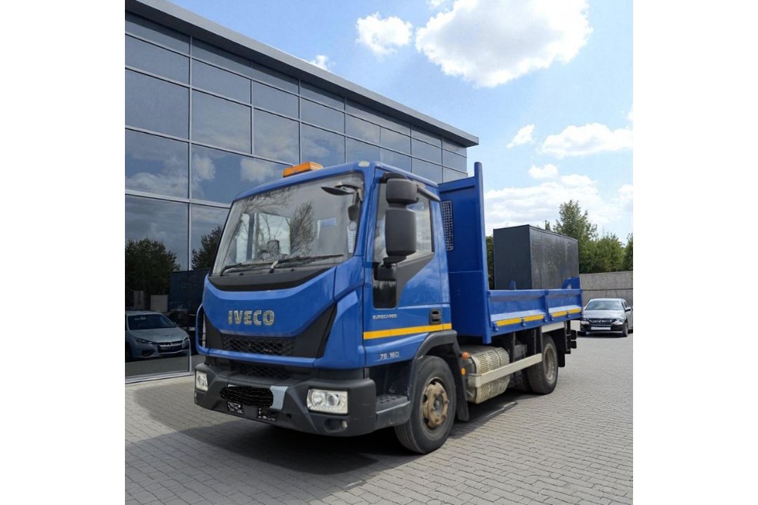 2017 IVECO EUROCARGO 75-160 DROPSIDE TIPPER – 7.5 TON – AUTO - Image 1 of 16