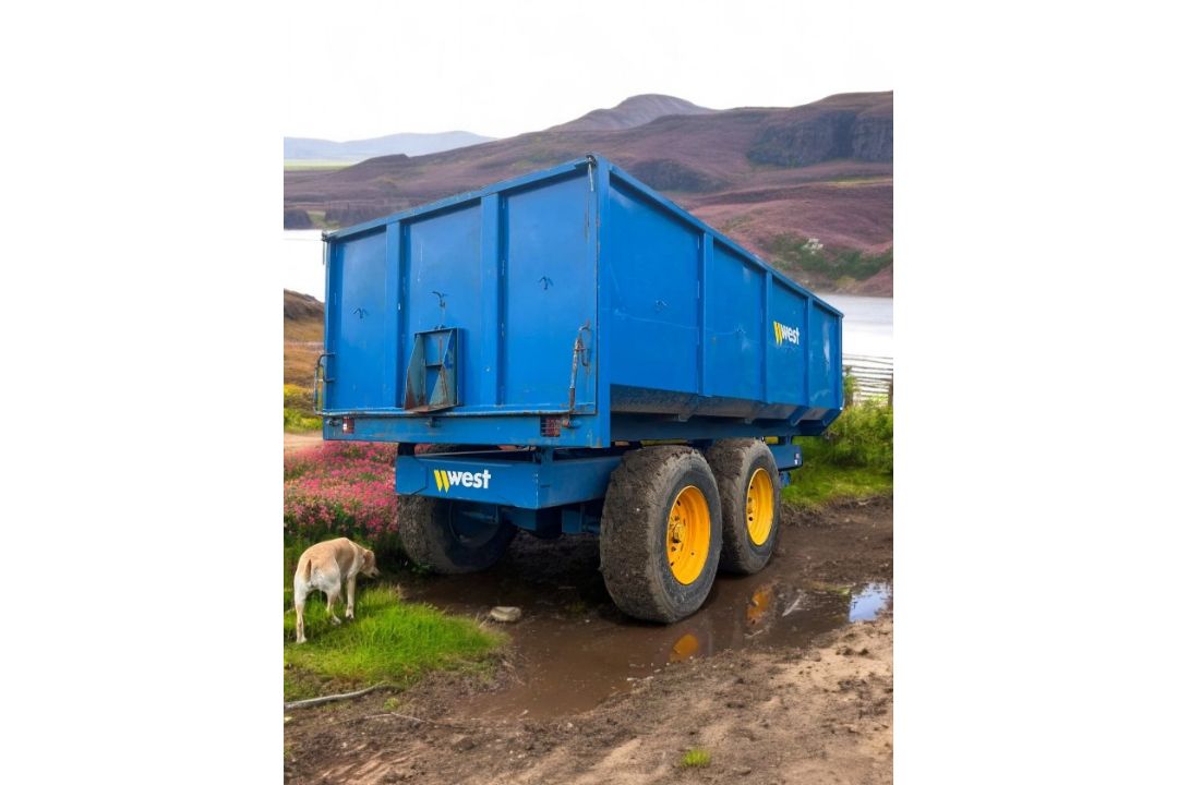 WEST 10 TON GRAIN TRAILER - Image 3 of 6