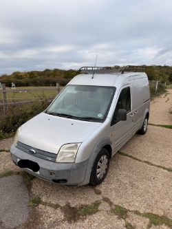 2007 FORD TRANSIT CONNECT T230 LX90 – 1.8 TDCI DIESEL – MANUAL – SILVER >>--NO VAT ON HAMMER--<<