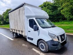 2018 NISSAN NV400 SE DCI – LUTON CURTAINSIDE VAN >>--NO VAT ON HAMMER--<<