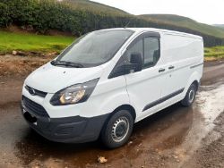 2014 FORD TRANSIT CUSTOM 290 ECO-TECH PANEL VAN >>--NO VAT ON HAMMER--<<